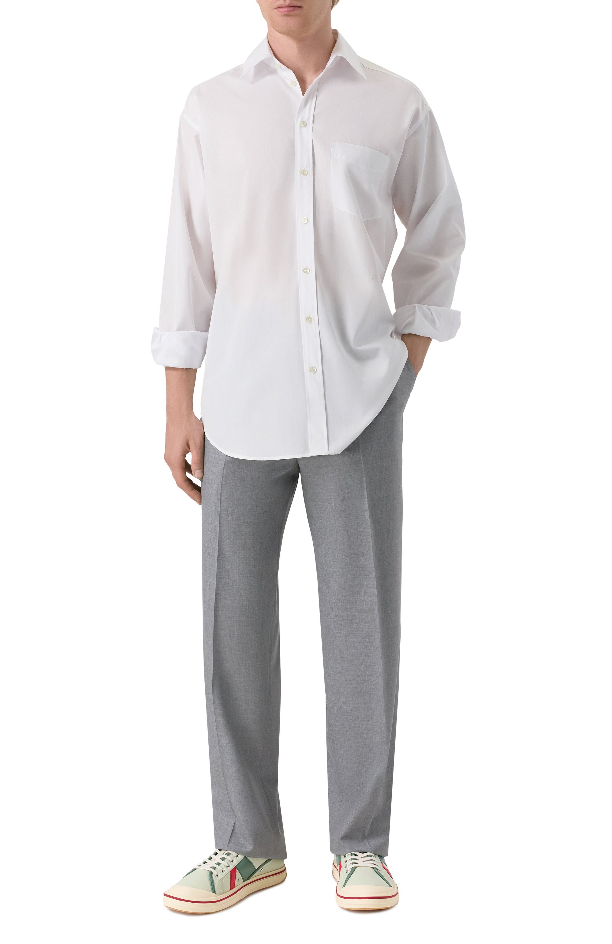 Комбинированные кеды eliot BOTTEGA VENETA, арт. 827556/V5JG1, фото 2