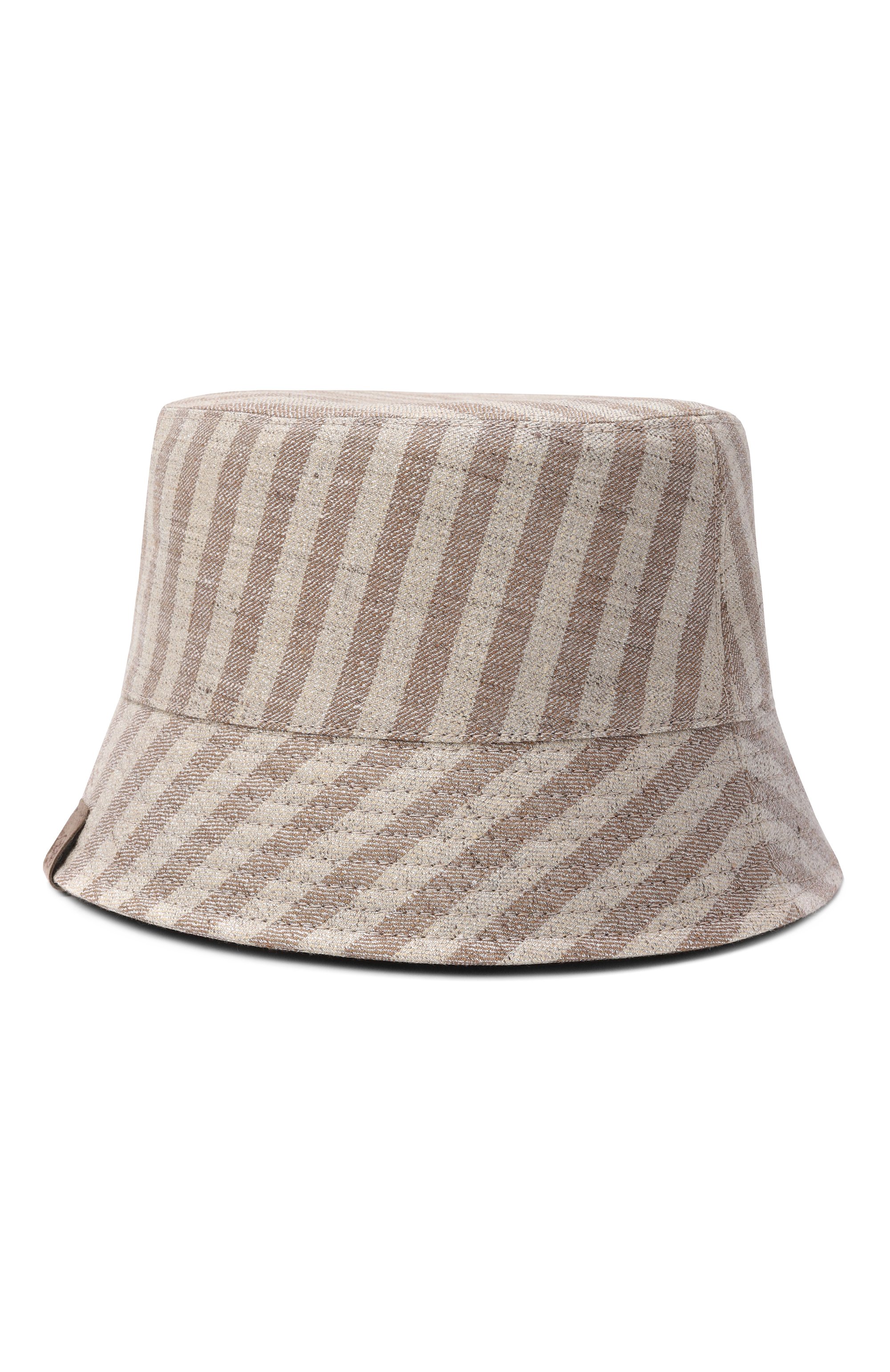 Льняная панама BRUNELLO CUCINELLI бежевого цвета по цене 72600 руб., арт. MCAP90017, фото 2 Льняная панама BRUNELLO CUCINELLI, арт. MCAP90017, фото 2