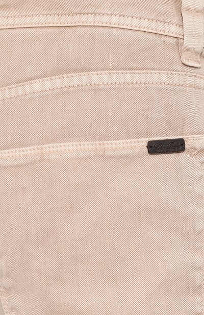 Брюки изо льна и хлопка LORO PIANA бежевого цвета по цене 53150 руб., арт. FAI1646, фото 5 Брюки изо льна и хлопка LORO PIANA, арт. FAI1646, фото 5