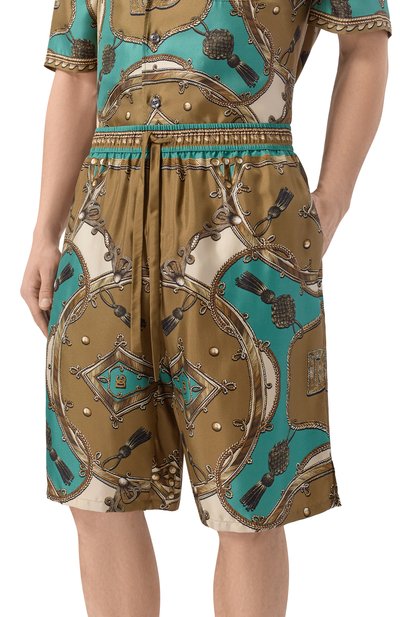 Шелковые шорты DOLCE & GABBANA, арт. GV37AT/HI12C, фото 3