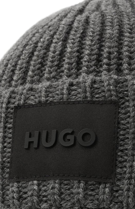 Комплект из шапки и шарфа HUGO 50551423 Серый  50551423 Фото 4