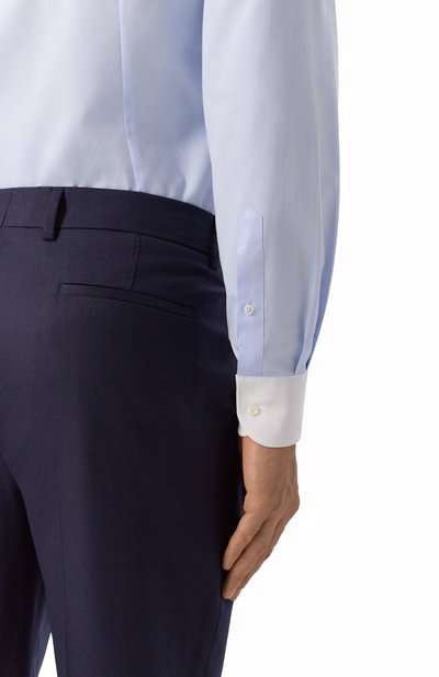 Хлопковая сорочка CORNELIANI, арт. 26P110-2611631, фото 5