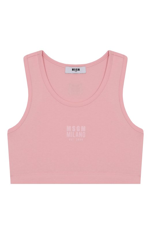 Хлопковый топ MSGM kids 4650₽