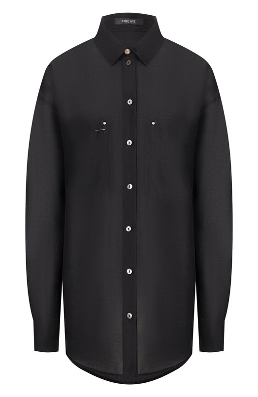 Рубашка Freeage WS25.BL012.6001.900 Чёрный WS25.BL012.6001.900