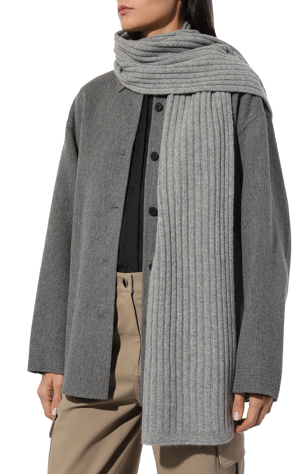 Кашемировый шарф ALLUDE, арт. 235/11431, фото 3