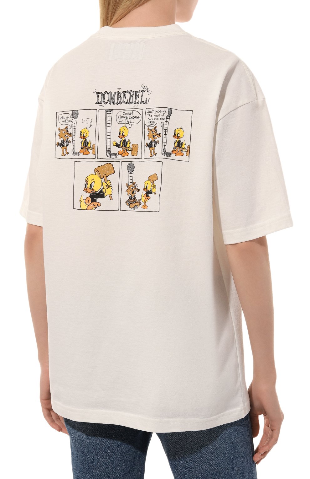 Хлопковая футболка DOMREBEL, арт. G0NG/T-SHIRT, фото 4