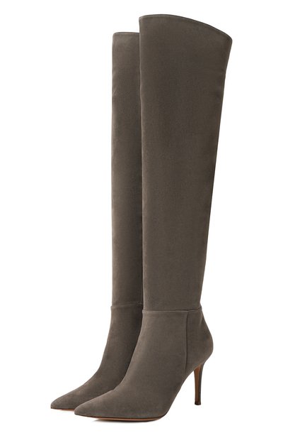 Женские замшевые ботфорты jules GIANVITO ROSSI, арт. G80222/85RIC