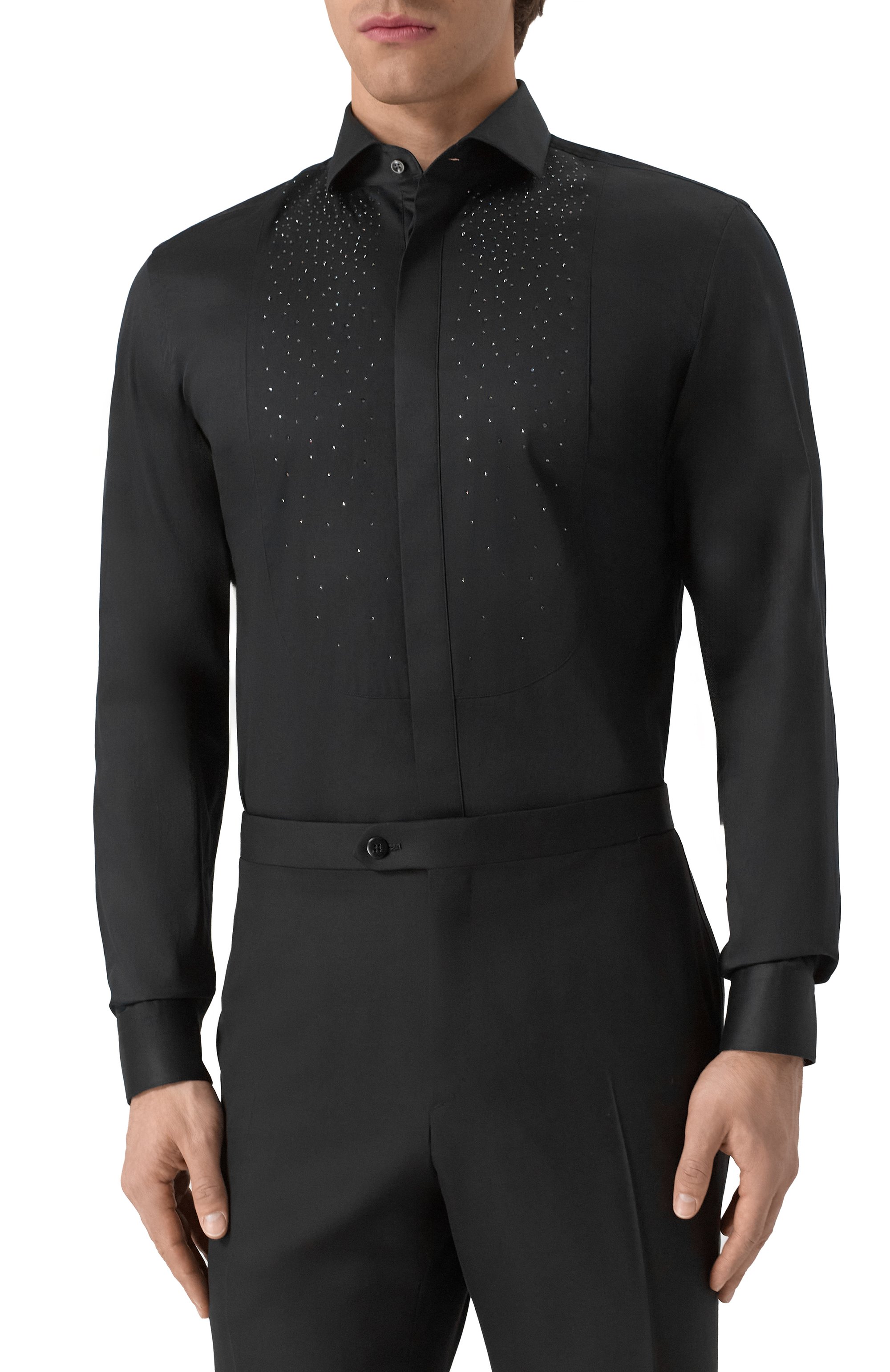 Хлопковая сорочка BOSS, арт. 50527610, фото 3