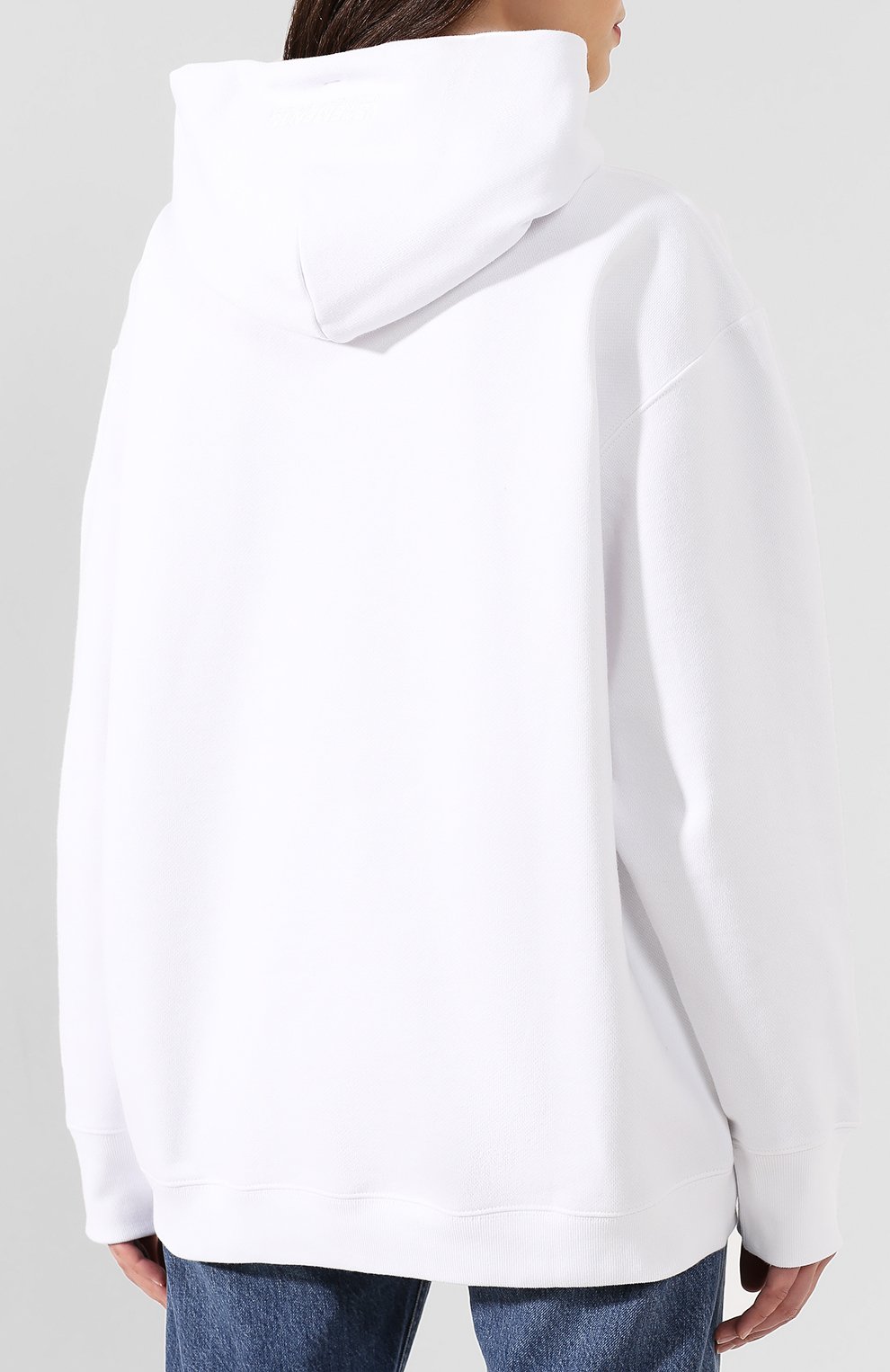 Хлопковое худи VETEMENTS, арт. UAH20TR725/W, фото 4