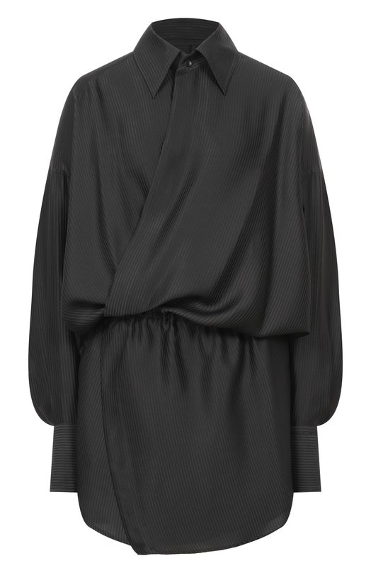 Шелковое платье Petar Petrov S26TD29 Чёрный S26TD29