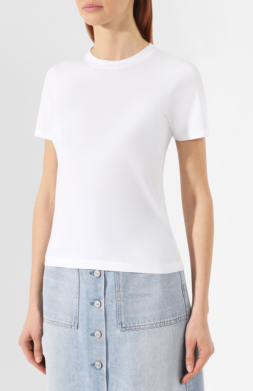 Хлопковая футболка ACNE STUDIOS, арт. 15E166, фото 3