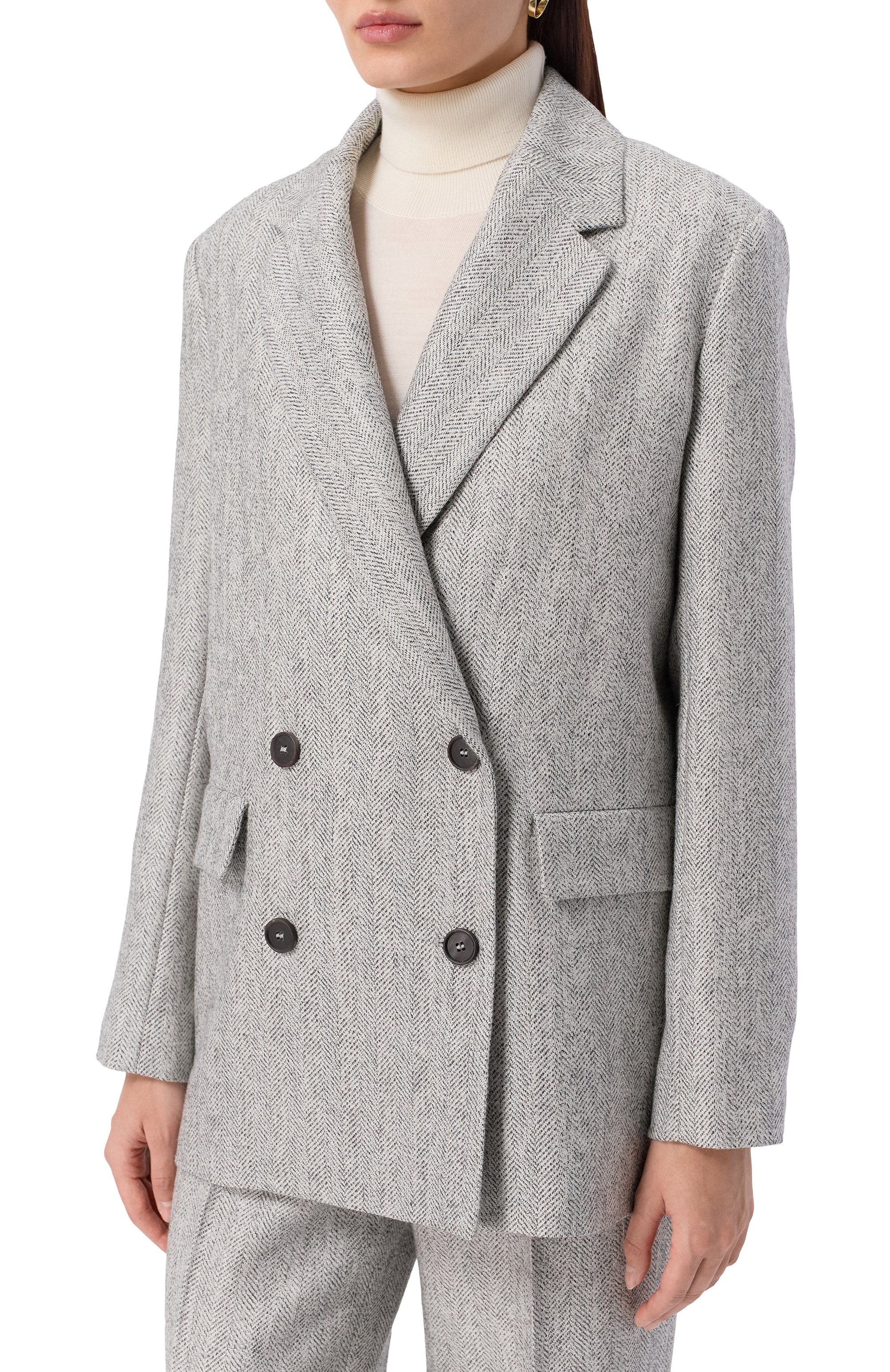 Жакет из шерсти и вискозы ANTONELLI FIRENZE, арт. M3452P/895C, фото 3