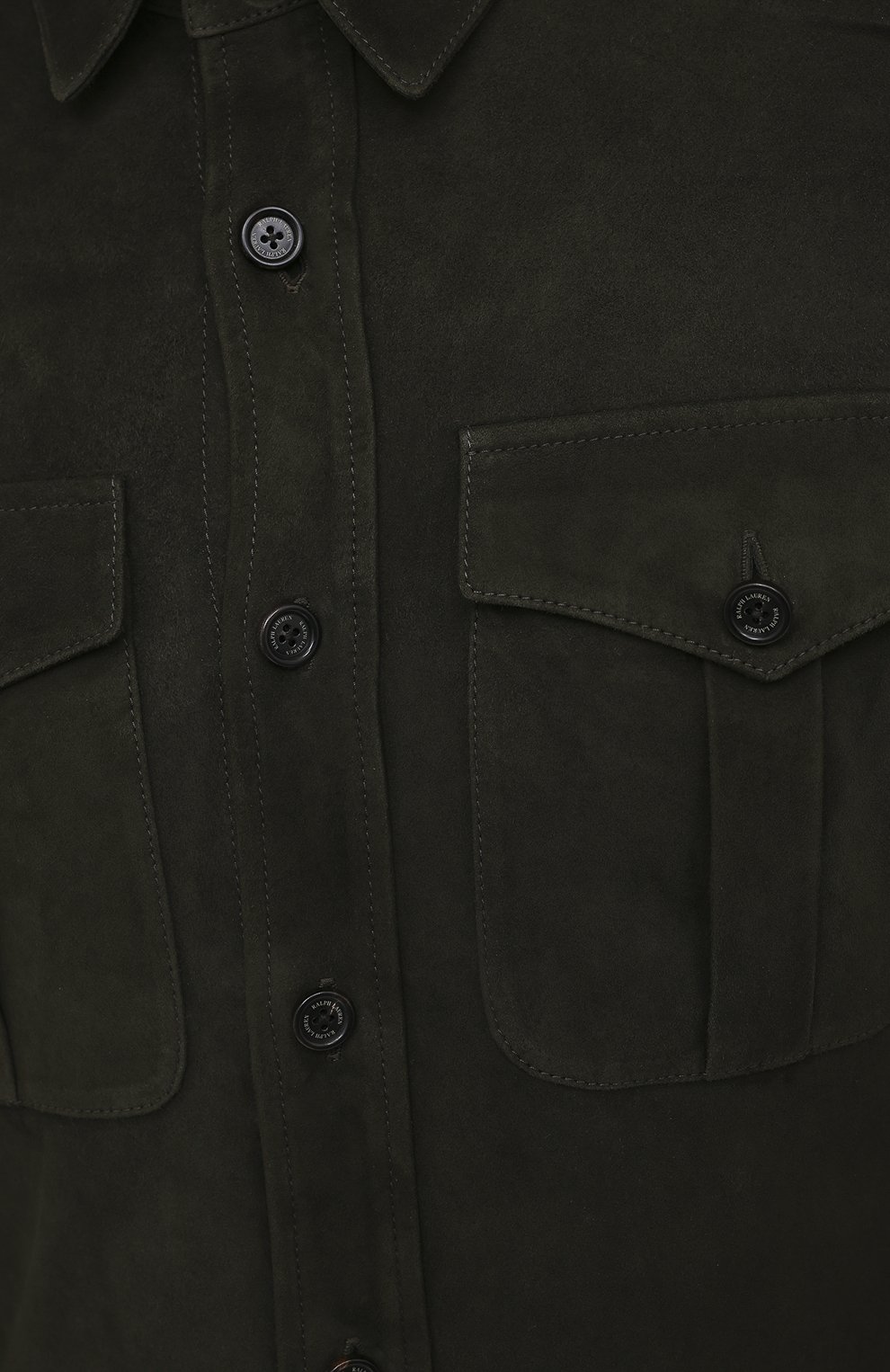 Замшевая рубашка RALPH LAUREN, арт. 790654923, фото 5