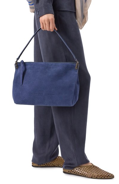 Сумка EMPORIO ARMANI синего цвета по цене 79150 руб., арт. EW001044/AF13074, фото 2 Сумка EMPORIO ARMANI, арт. EW001044/AF13074, фото 2