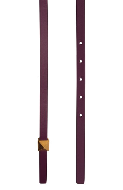 Двусторонний кожаный ремень one stud VALENTINO, арт. XW0T0SA0/QTN, фото 4