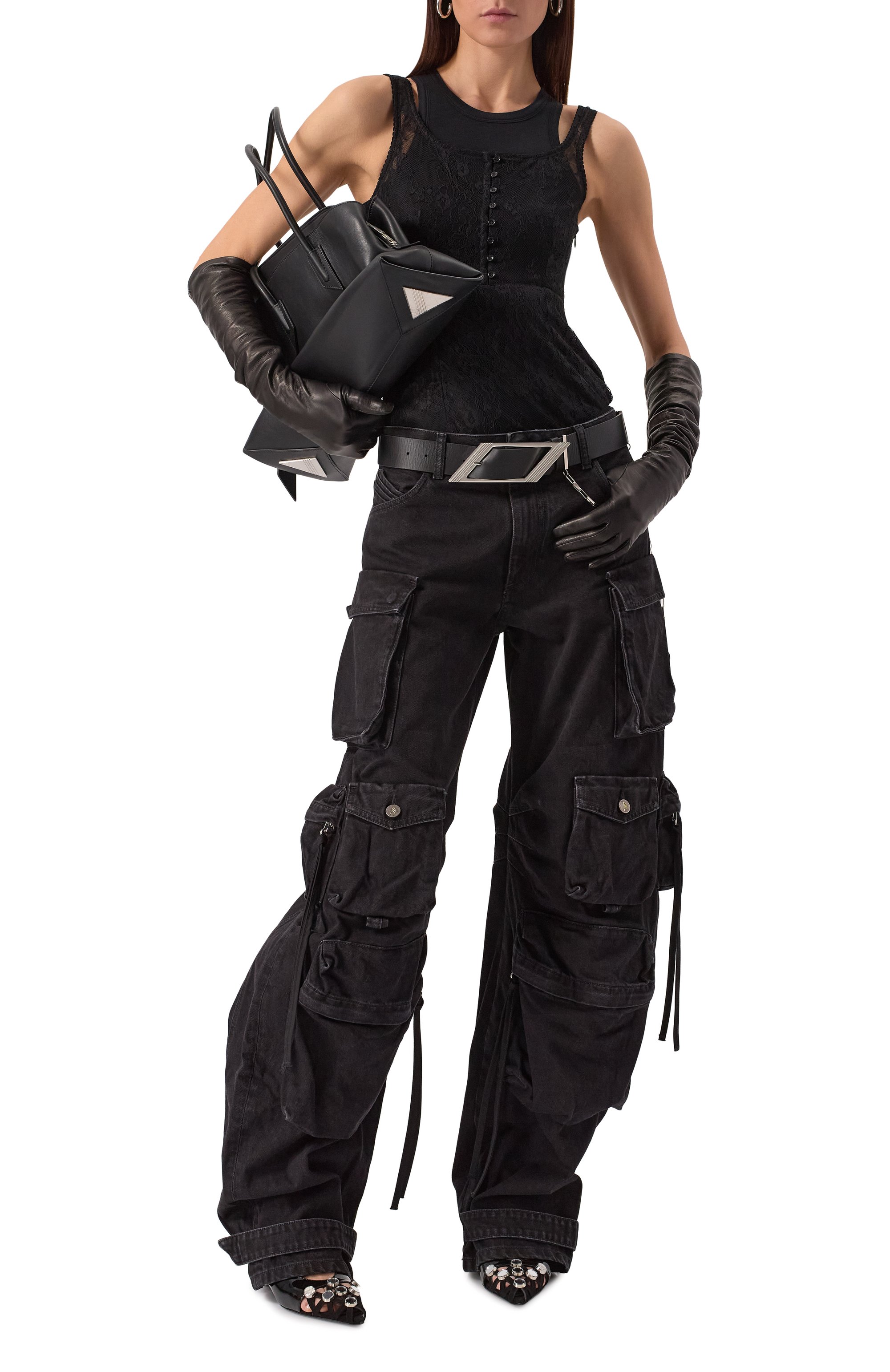 Джинсы THE ATTICO, арт. 250WCP00084/DDD066AA, фото 2