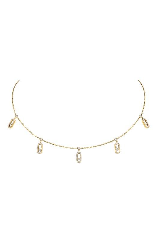 Колье Messika 12150-YG Бесцветный 12150-YG