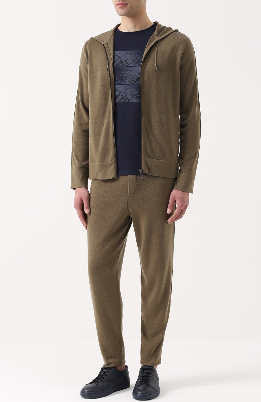 Кардиган из смеси кашемира и шелка на молнии с капюшоном RALPH LAUREN, арт. P44/XZ1V8/XY1V8, фото 2