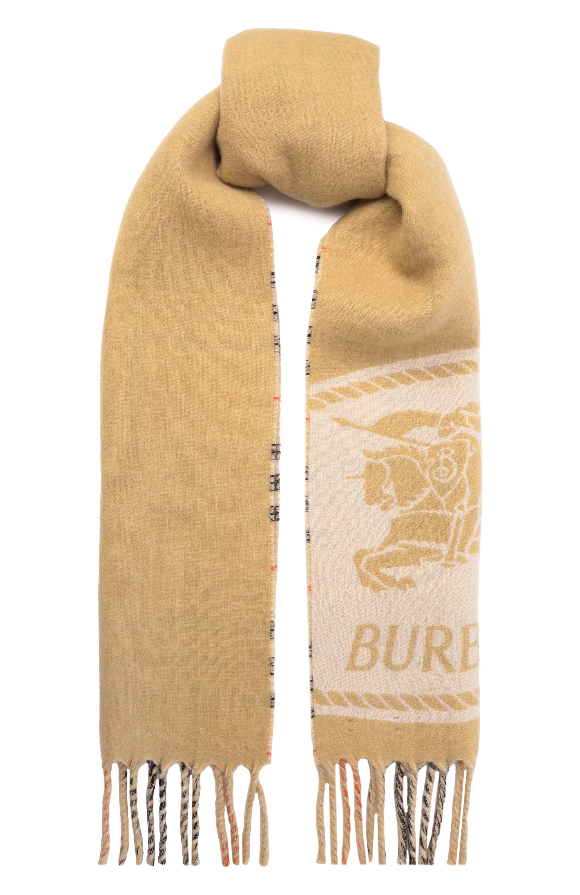 Двусторонний шарф из кашемира BURBERRY, арт. 8109751, фото 1