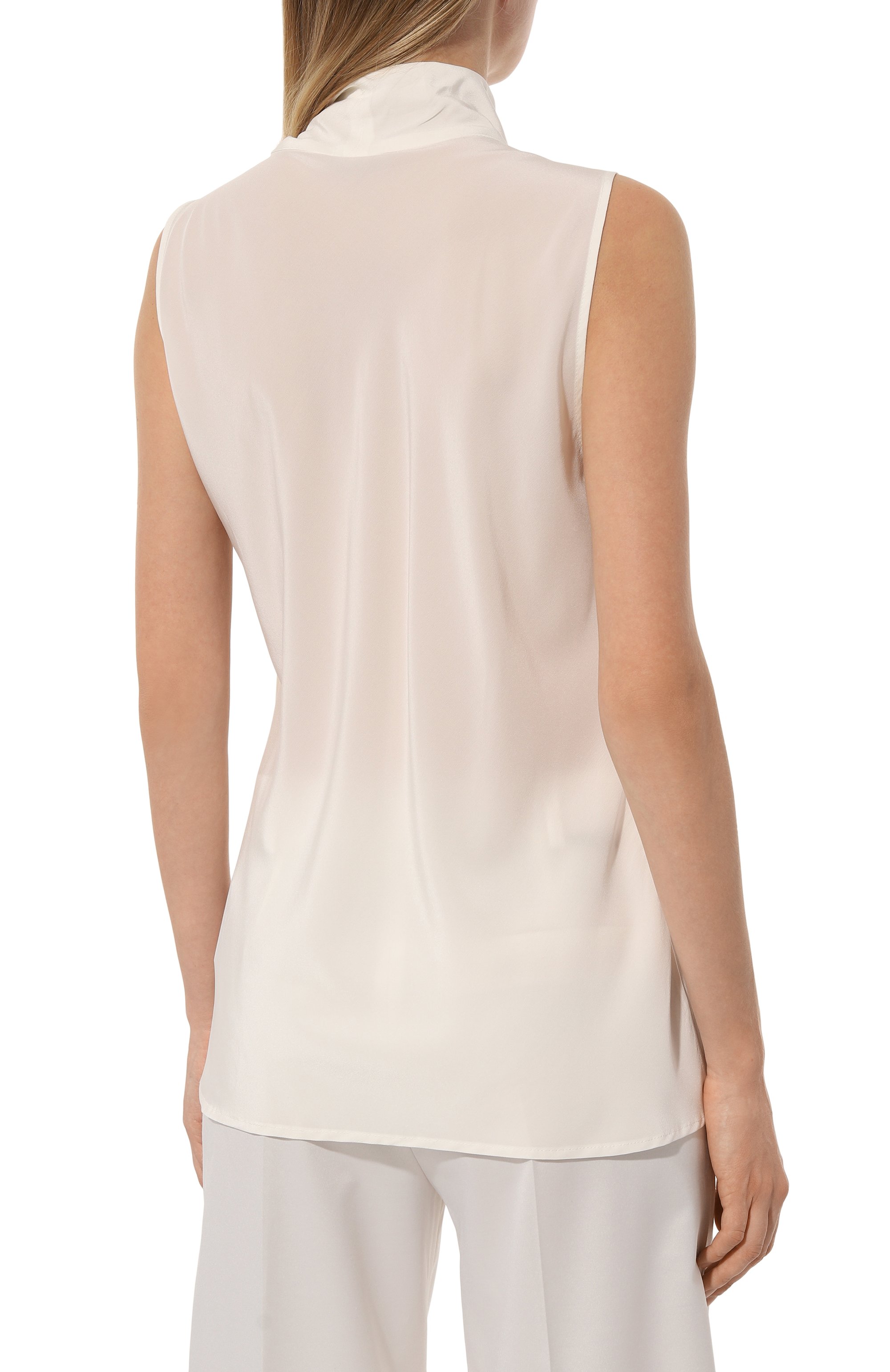 Шелковая блузка KITON, арт. D55404K0597A, фото 4