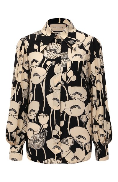 Женская шелковая блузка GUCCI, арт. 652693/ZAGRX