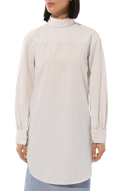 Хлопковая блузка DRIES VAN NOTEN, арт. 242-010702-9247, фото 3