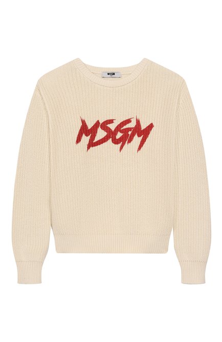 Хлопковый свитер MSGM KIDS, арт. F5MSJUJP090