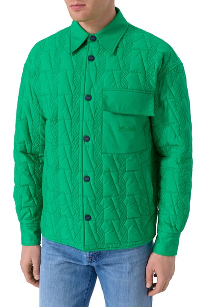 Хлопковая куртка-рубашка KITON, арт. UGK097K0753F03, фото 3