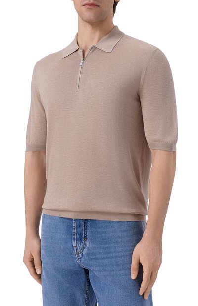 Шелковое поло GRAN SASSO, арт. 43166/23503, фото 3