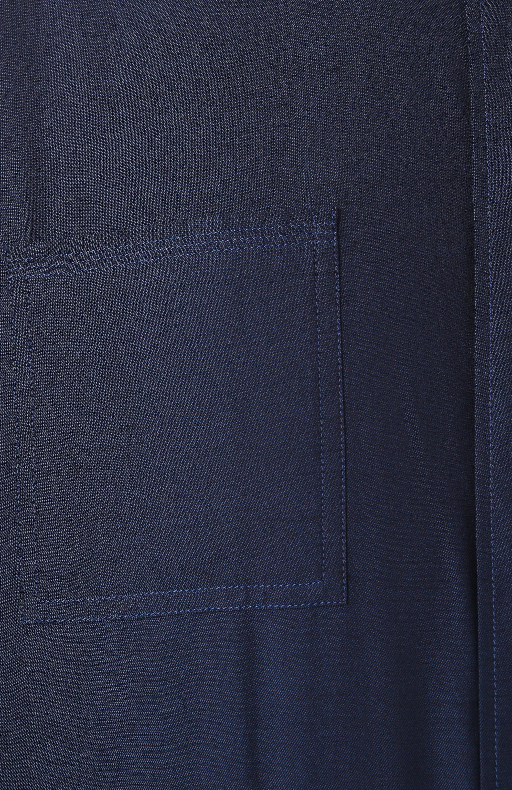 Рубашка из хлопка и кашемира ZILLI, арт. SP0E01M013394001A, фото 6