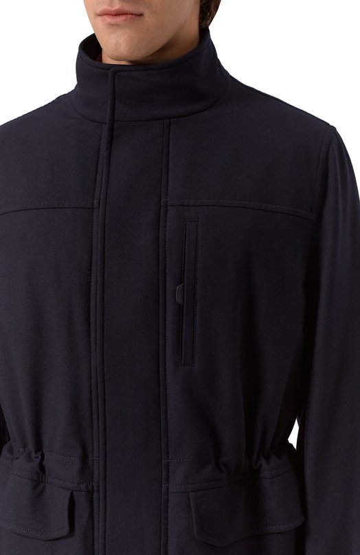 Кашемировая куртка Brioni SFPR0L/0C334 Синий  SFPR0L/0C334 Фото 5