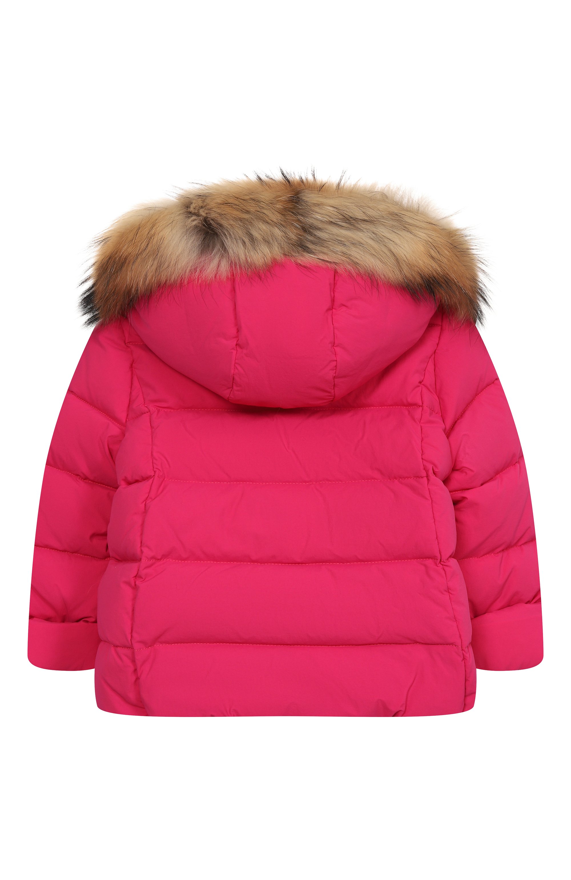 Пуховик с отделкой из енота IL GUFO, арт. A25GGM0007N0108/10-14, фото 2