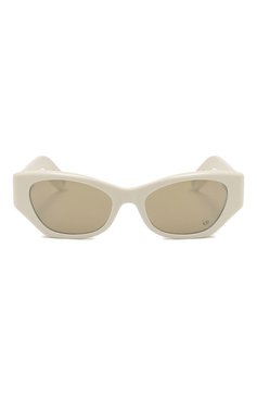 Женские солнцезащитные очки DIOR EYEWEAR белого цвета, арт. LADY 95.22 B1I 95F7 | Фото 3 (Региональные ограничения белый список (Axapta Mercury): Не проставлено; Нос: Не проставлено; Материал: Пластик; Тип очков: С/з; Очки форма: Cat-eye; Оптика Гендер: оптика-женское)