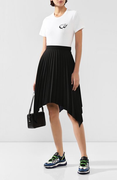 Хлопковая футболка OFF-WHITE, арт. 0WAA049F19B070660110, фото 2