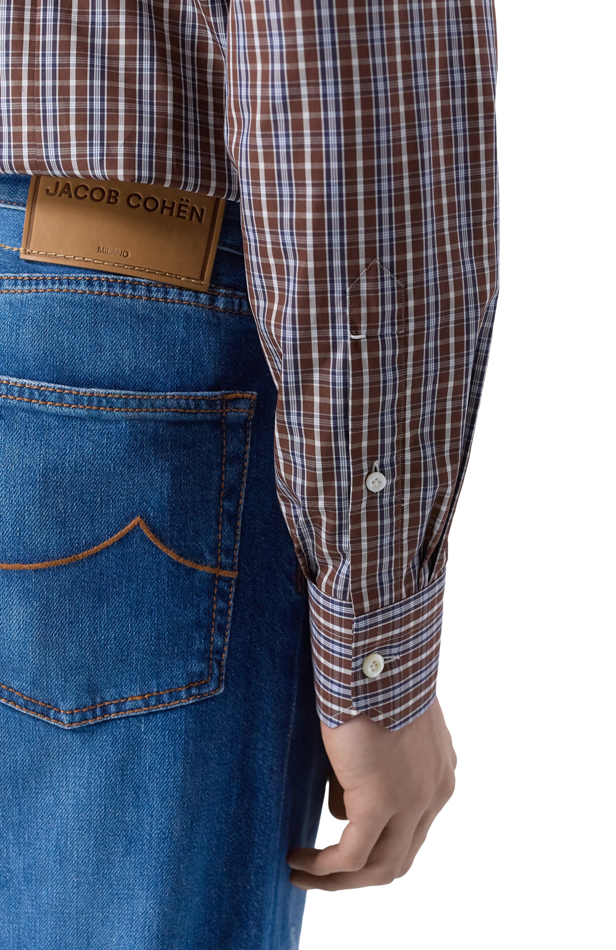 Хлопковая сорочка GIAMPAOLO, арт. 608/TS41248, фото 5