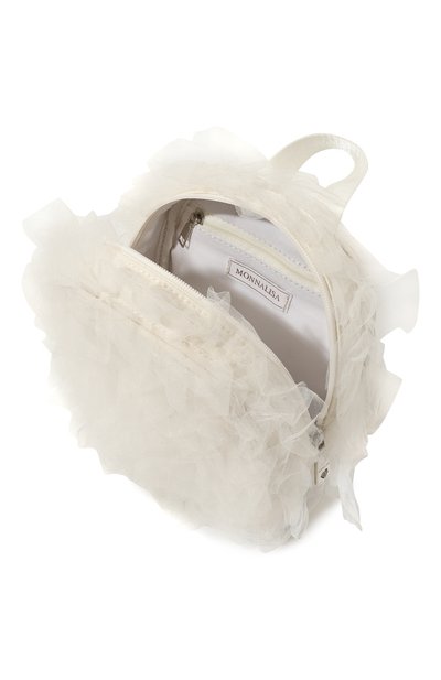 Рюкзак MONNALISA кремового цвета по цене 17050 руб., арт. 17C005, фото 3 Рюкзак MONNALISA, арт. 17C005, фото 3