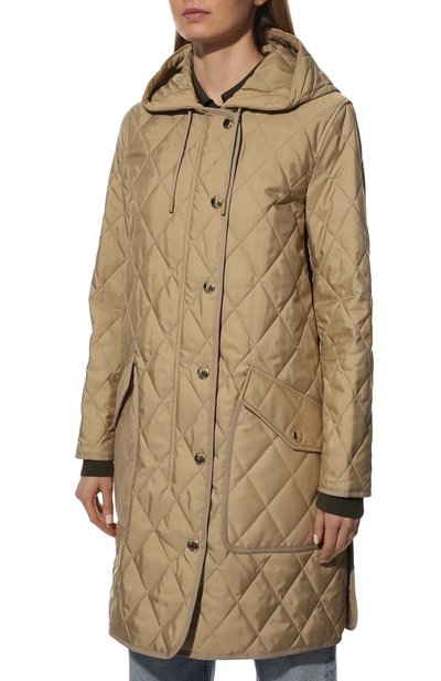 Утепленная куртка roxby BURBERRY бежевого цвета по цене 134500 руб., арт. 8048711, фото 3 Утепленная куртка roxby BURBERRY, арт. 8048711, фото 3