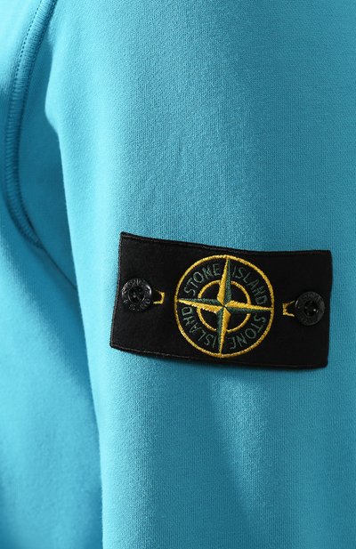 Хлопковое худи STONE ISLAND, арт. 721564151, фото 5