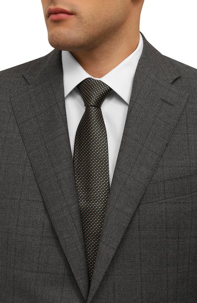 Шелковый галстук GUCCI, арт. 714694/4EAAW, фото 2