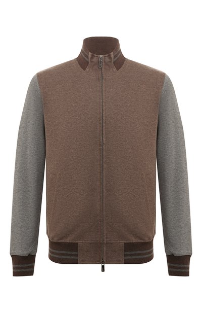 Мужской толстовка из хлопка и кашемира CAPOBIANCO, арт. 17M457.LB00.