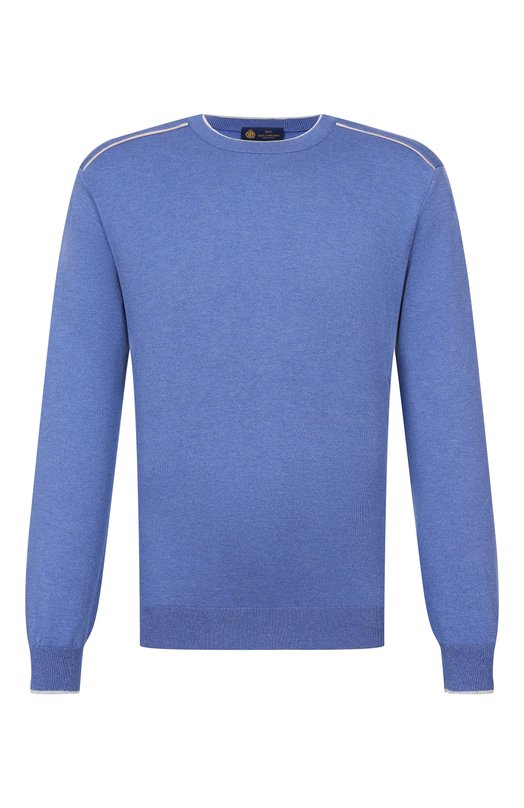 Джемпер из шелка и хлопка Paul&Shark 26411520 Синий 26411520