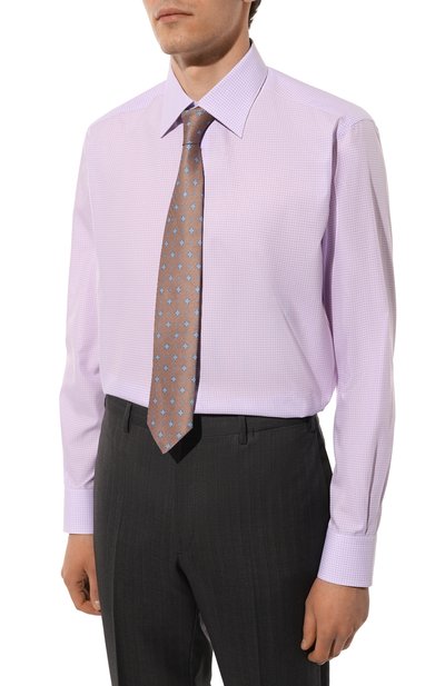 Хлопковая сорочка ZILLI, арт. MFZ-13068-365607/0001, фото 3