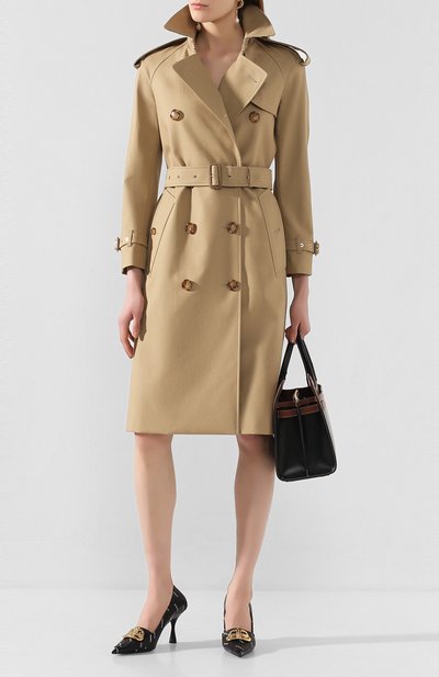 Хлопковый тренч BURBERRY, арт. 8024435, фото 2