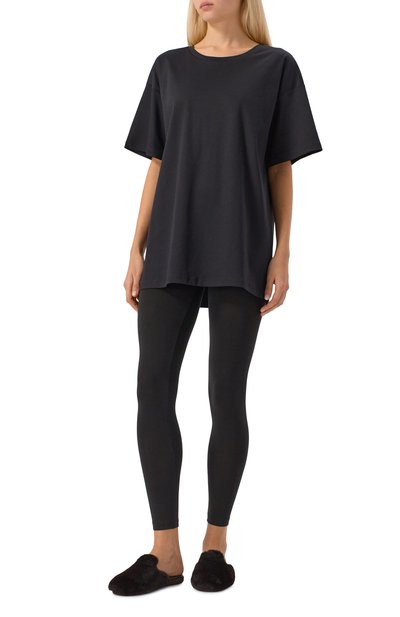 Домашние туфли из овчины FRETTE черного цвета по цене 41300 руб., арт. 25299124 00F 90351, фото 3 Домашние туфли из овчины FRETTE, арт. 25299124 00F 90351, фото 3