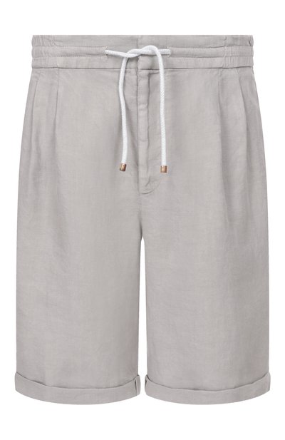Мужские льняные шорты BRUNELLO CUCINELLI, арт. M243DU0020