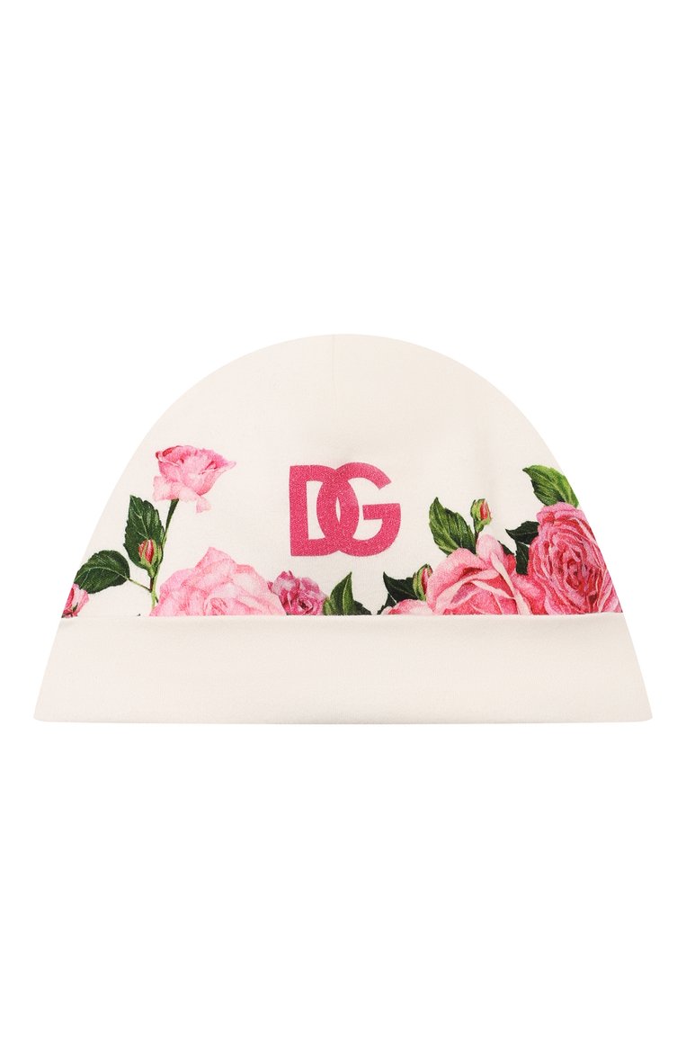 Детского ко�мплект из трех предметов DOLCE & GABBANA разноцветного цвета, арт. L2J02Y/II7E8 | Фото 6 (Материал внешний: Хлопок; Нос: Не проставлено; Кросс-КТ НВ: Комплект - выписка; Ростовка одежда: 0 - 3 мес | 50 - 60 см, 6 мес | 68 см, 3 мес | 62 см, 9 мес | 74 см)