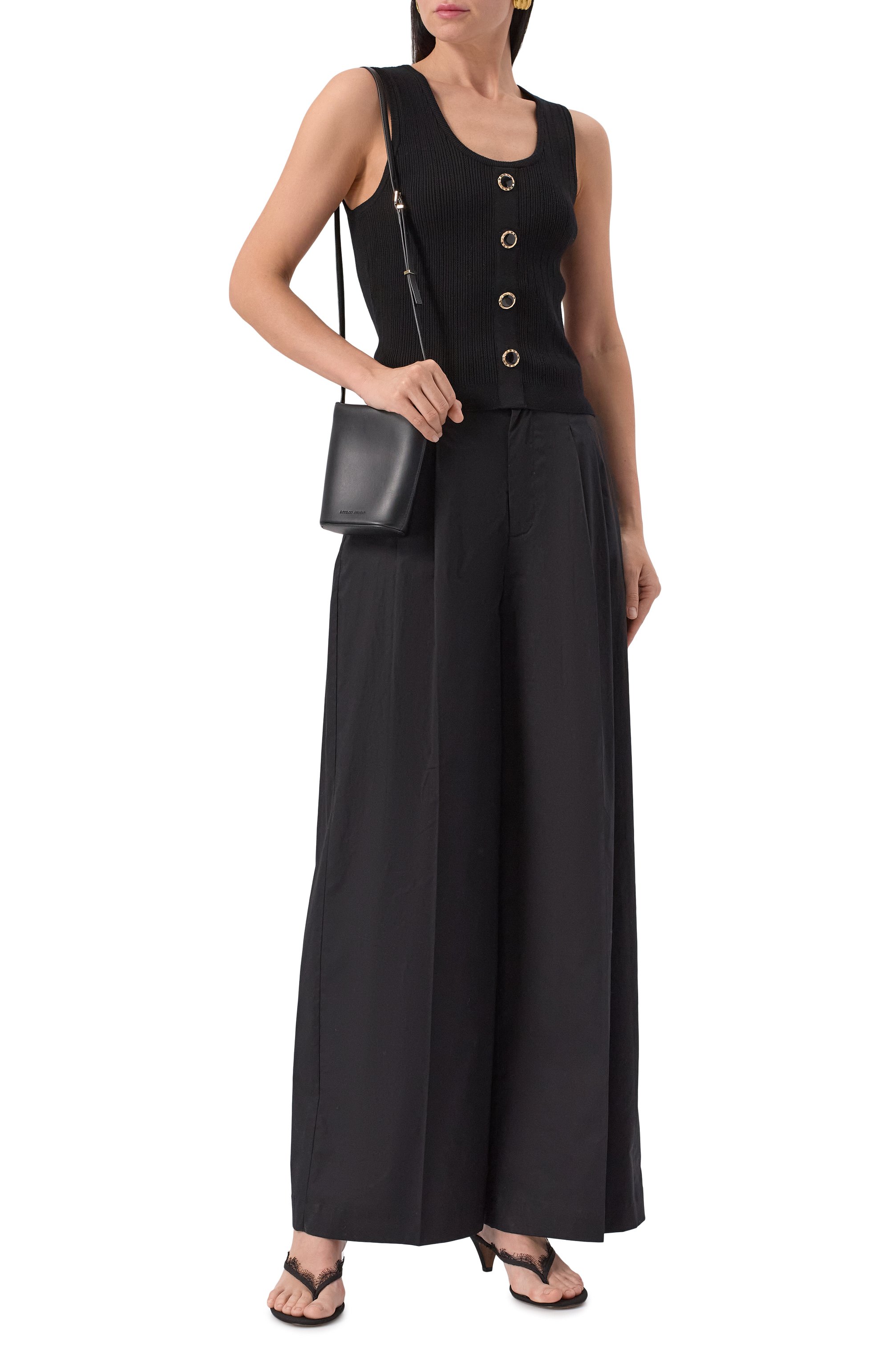 Хлопковые брюки TWINSET, арт. 251TT202K, фото 2