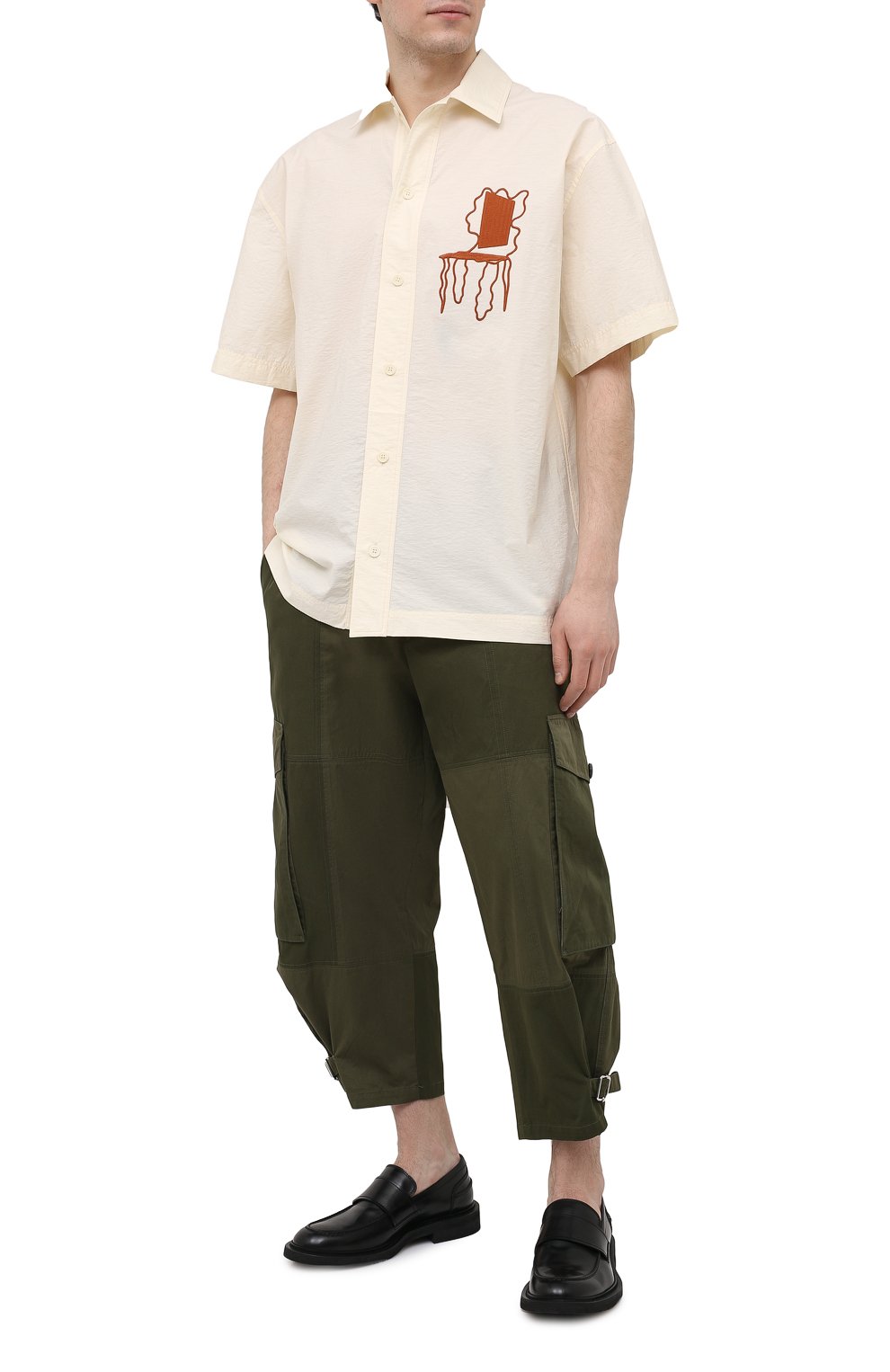Хлопковая рубашка JACQUEMUS, арт. 215SH09/114145, фото 2
