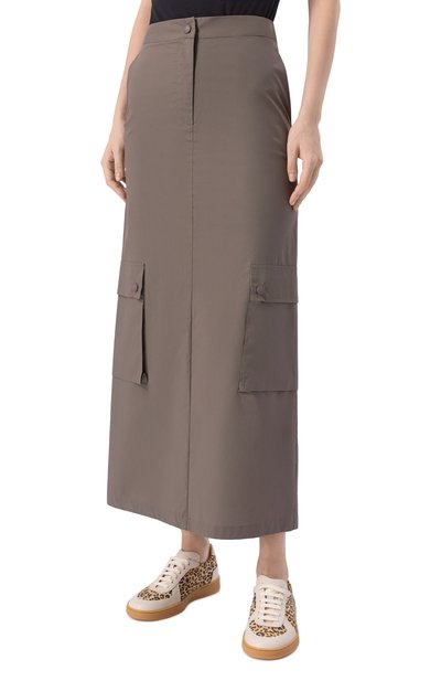 Хлопковая юбка ERIKA CAVALLINI, арт. P5SJ10, фото 3