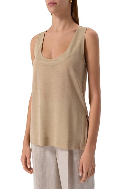 Топ из вискозы GIORGIO ARMANI, арт. GW001075/AF15523, фото 3